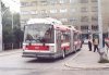 Třetím brněnským trolejbusem typu Škoda 22Tr s provedenou GO je vůz evid. č. 3605 (po vozech evid. č. 3602 a 3601). Na snímku ze 17. 8. 2012 je dokumentován při zkušební jízdě na Mendlově náměstí. Foto © Ladislav Kašík.