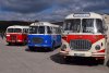 O víkendu 22. a 23. 4. 2017 se v „autobusovém“ depozitáři Technického muzea v Brně v Řečkovicích konal tradiční den otevřených dveří. Vedle mnoha historických vozidel (např. zlínský vůz RTO nebo zametací vůz Praga S5T)) zde byl vystaven i nový přírůstek autobusové sbírky TMB, kterým je od prosince 2016 vůz SOR B 9,5 z roku 2003. Během svého života byl provozován v MHD v Novém Jičíně a Studénce. Foto 23. 4. 2017 © Ladislav Kašík.