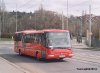 V druhé polovině března byl ve zkušebním provozu u ČSAD Tišnov červený autobus SOR BN 12, kterým jsme se mohli svézt mj. na linkách 41 a 71. Na snímku z 30. 3. 2010 odjíždí od královopolského nádraží na lince 41, foto © Ladislav Kašík.